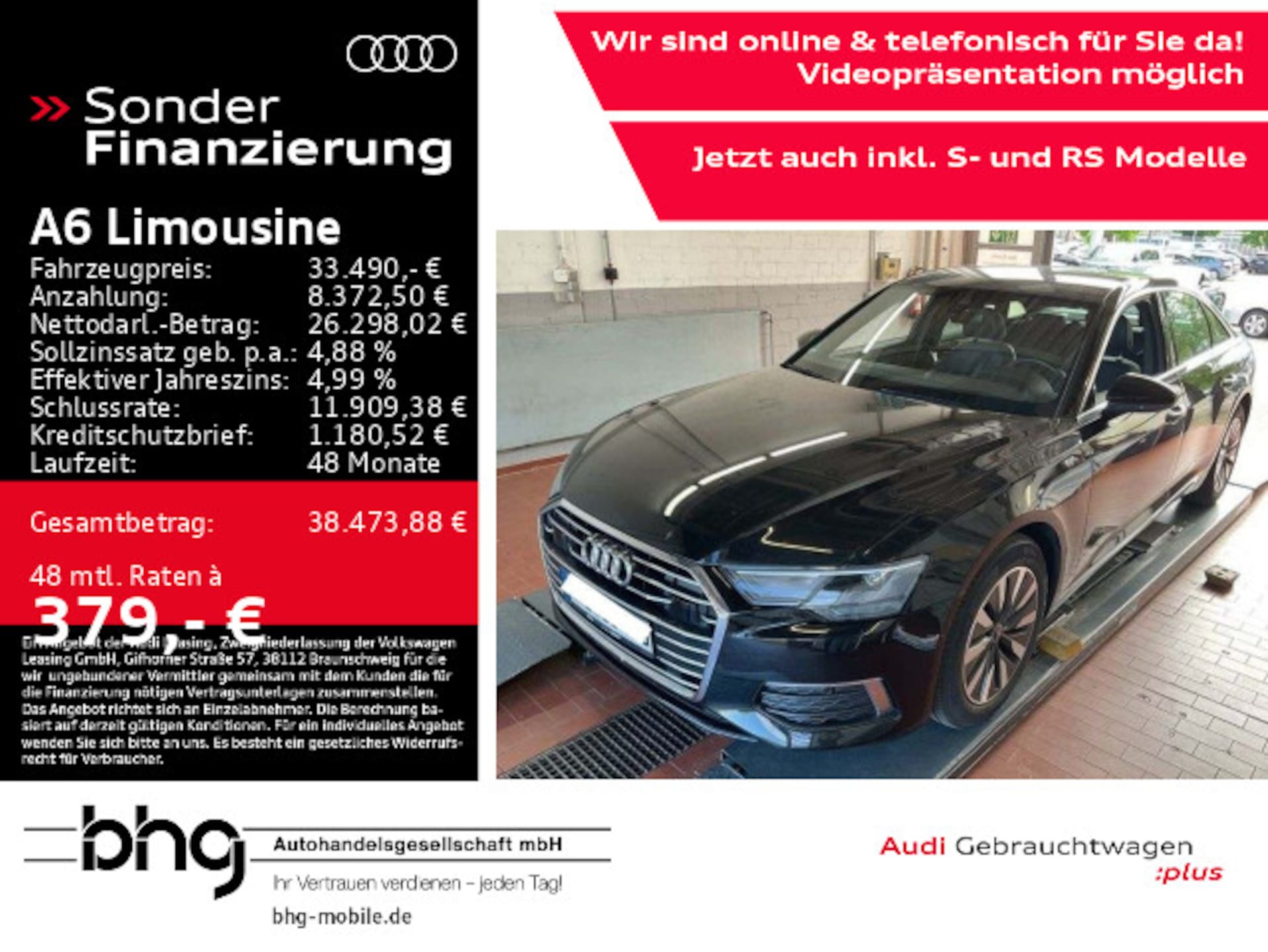 Audi A6 Limousine S line