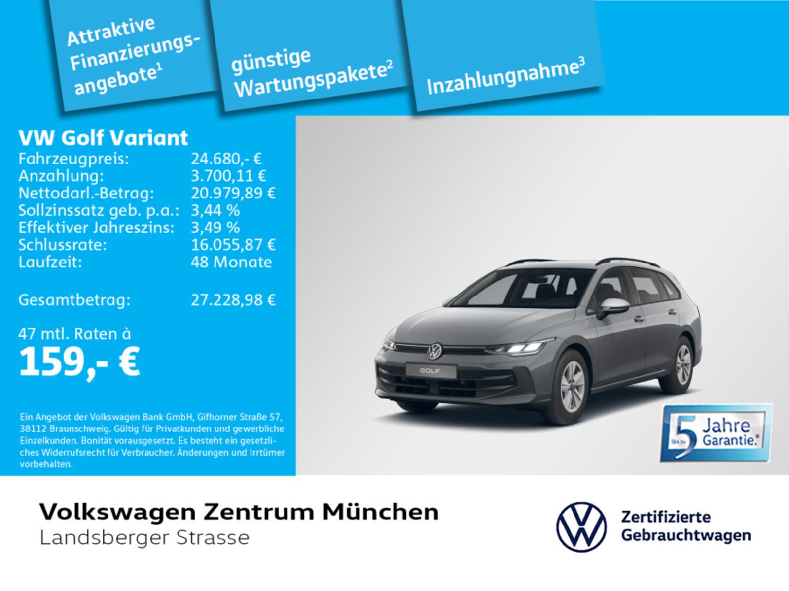Volkswagen Golf Variant – Bild 2