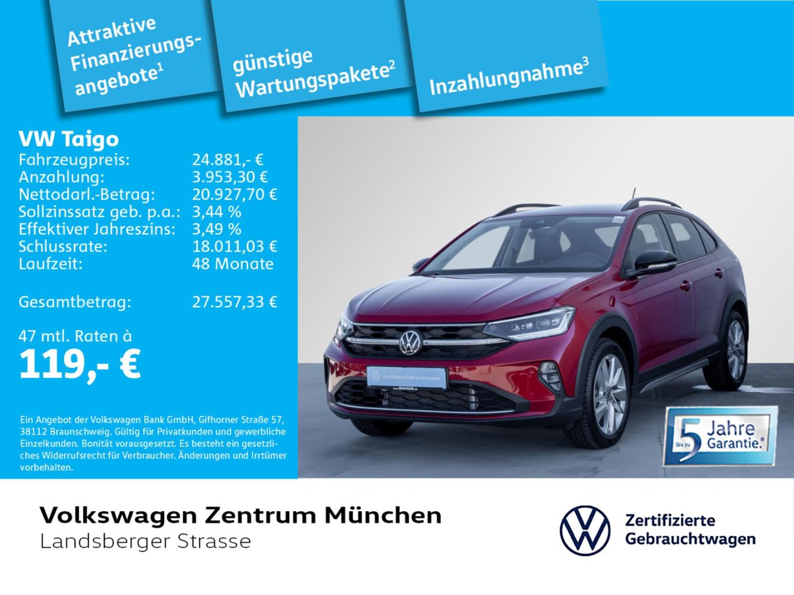 Volkswagen Taigo – Bild 2