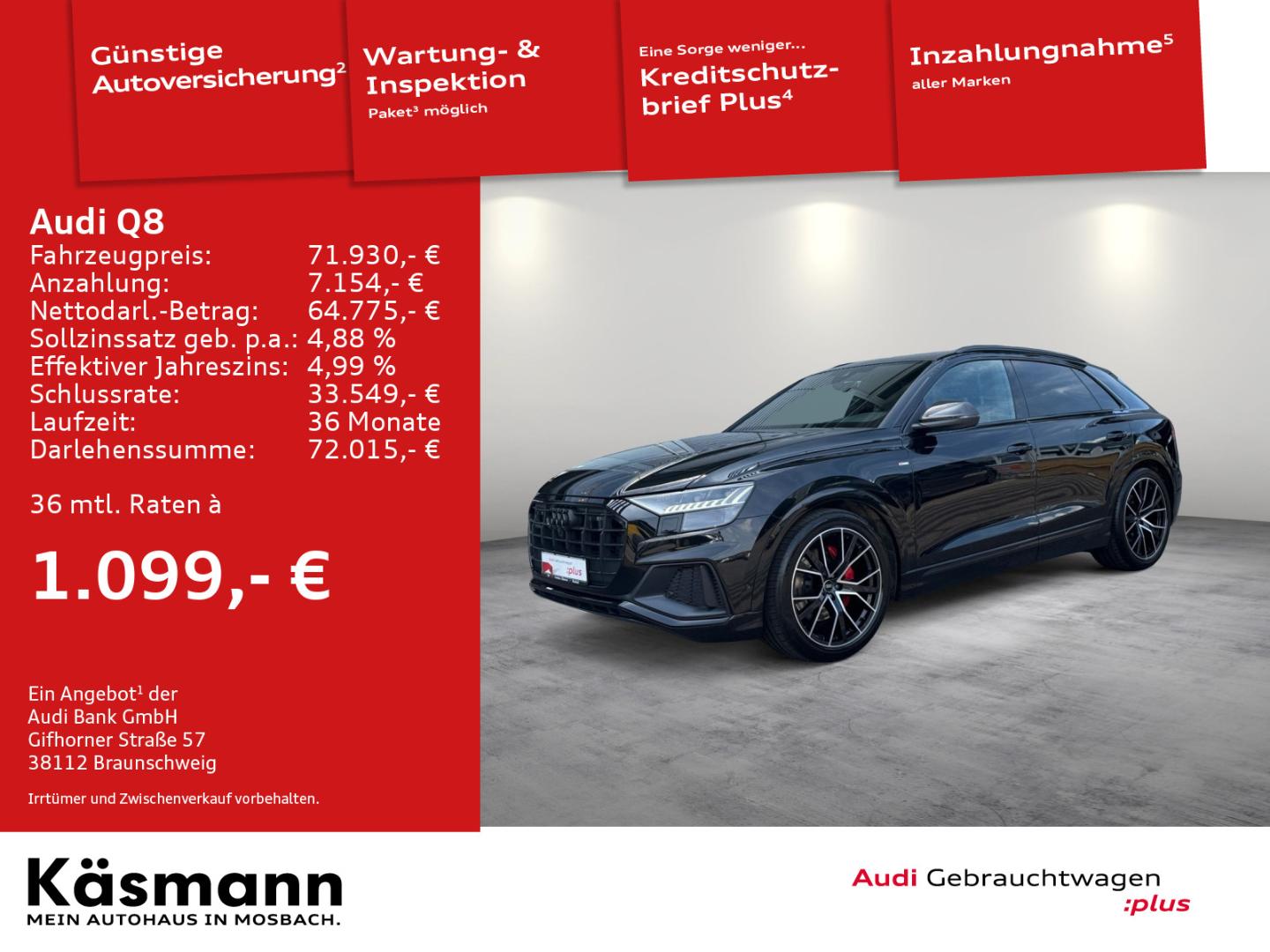 Image about Audi Q8 50 TDI quattro tiptronic