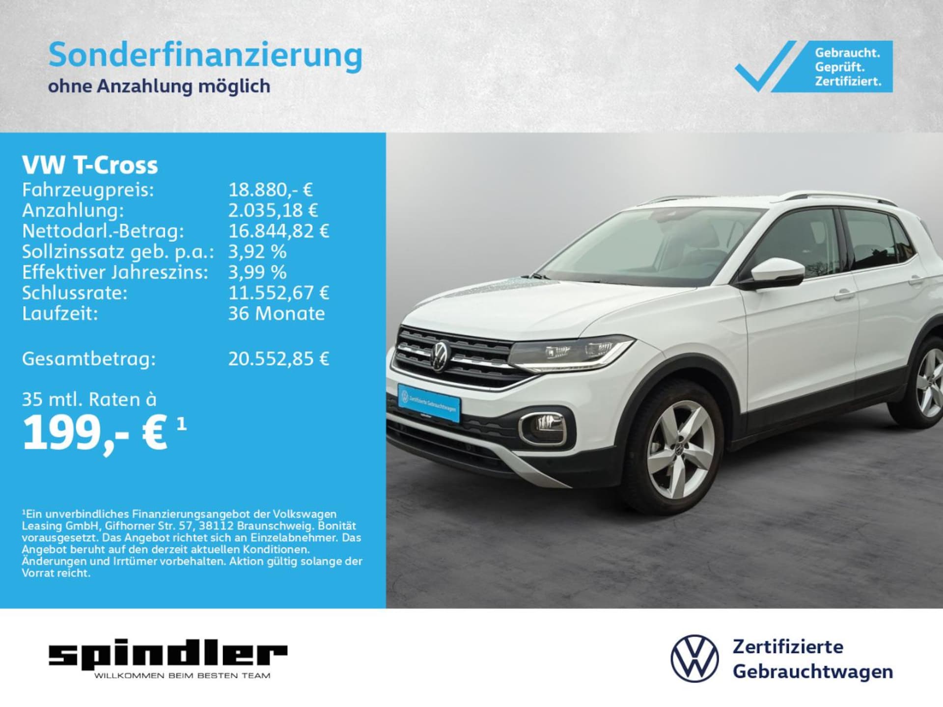 Volkswagen T-Cross Style