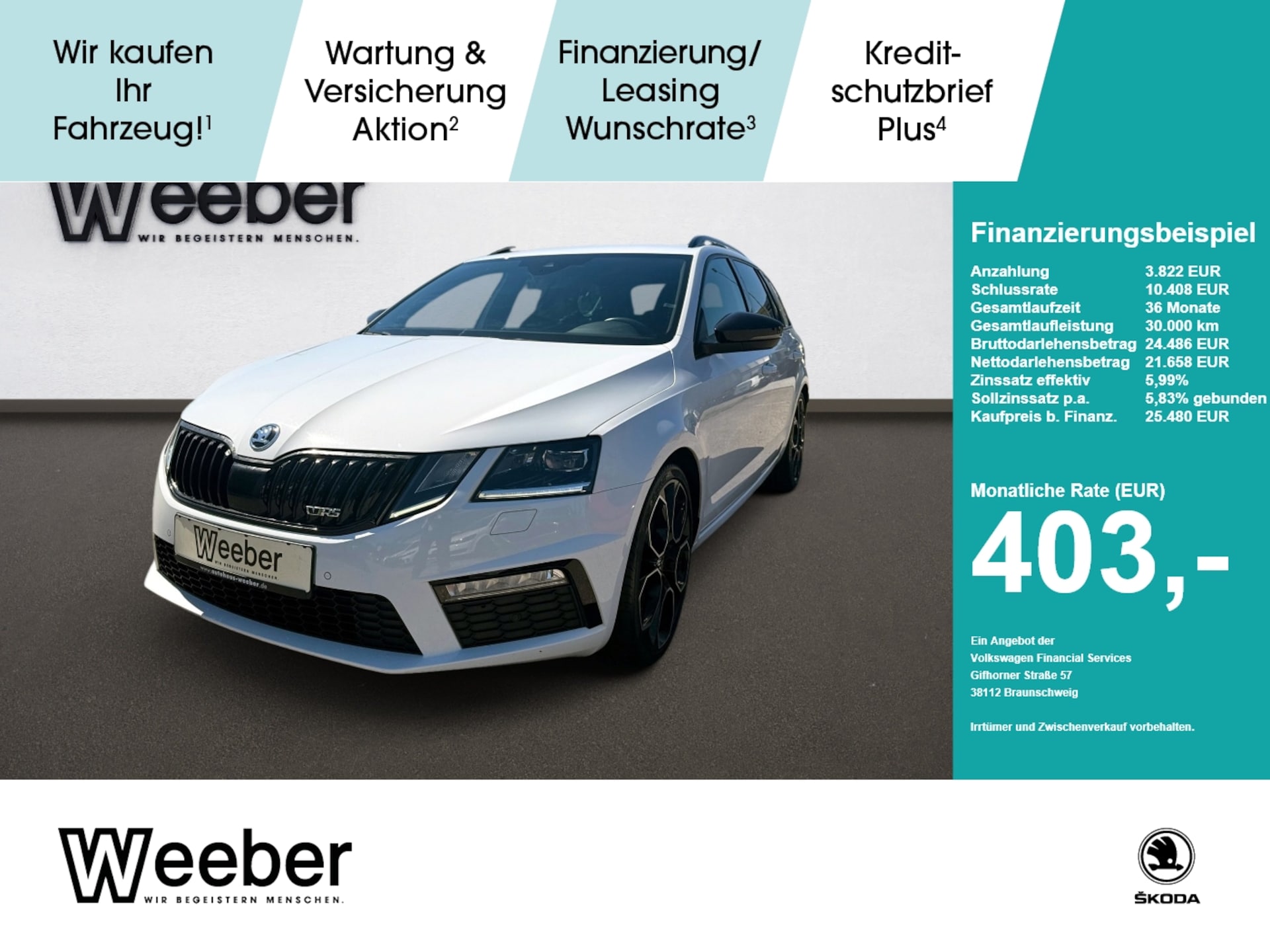 Skoda Octavia Combi RS