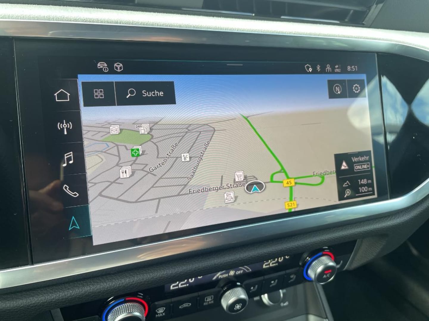 Bild über Audi Q3 Sportback S line 35 TFSI S tronic - für weitere Informationen kontaktieren Sie den Audi Partner