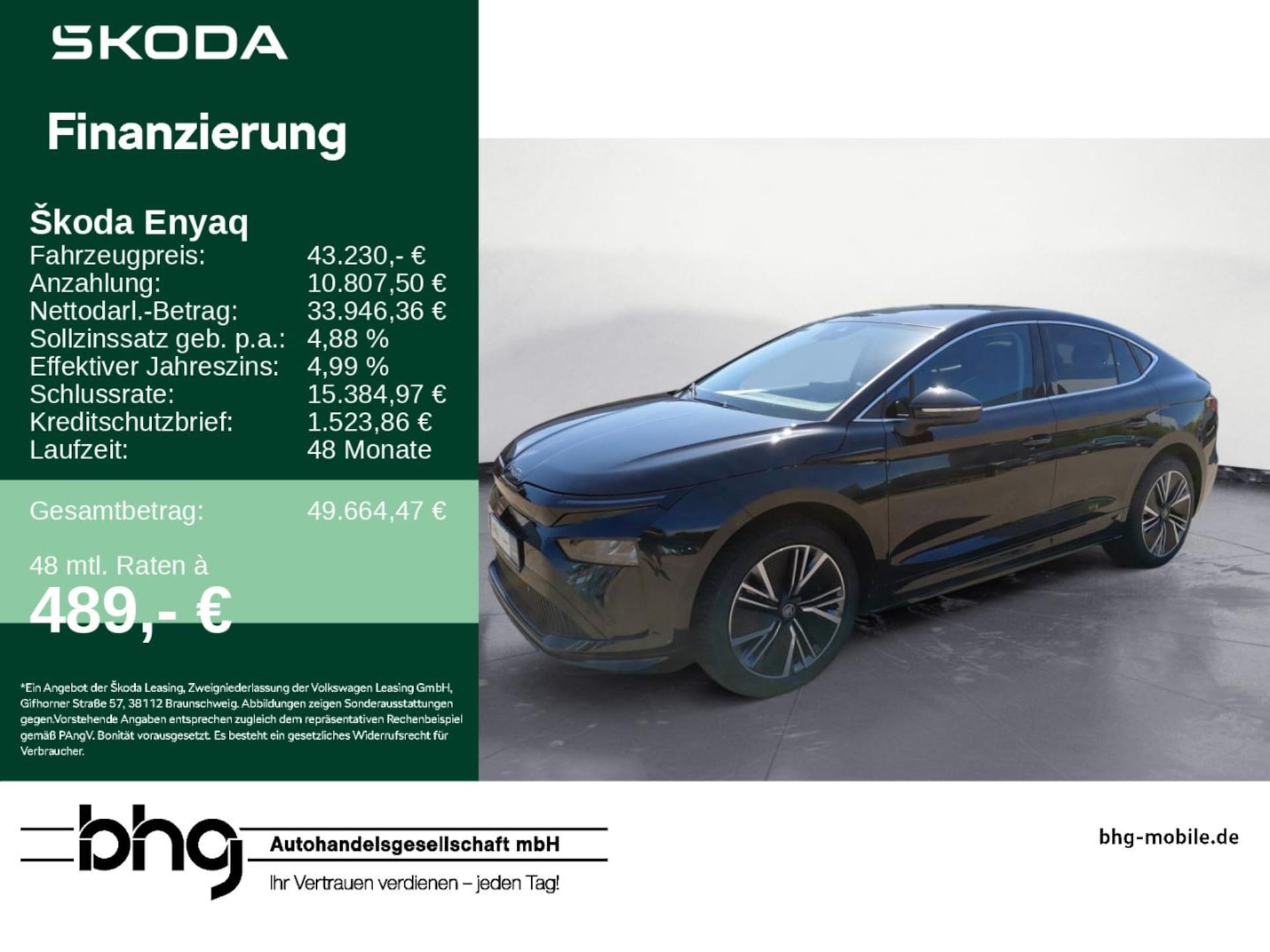 Skoda Enyaq Coupé Clever 85