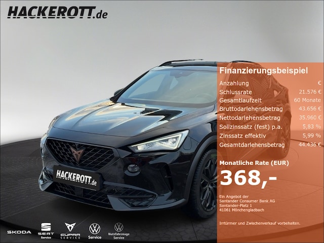 CUPRA Formentor VZ Tribe Ed. 1.4 e-Hybrid BatterieZertifikat/​NAVI/​eSitze Parklenka. (GW-B099633)