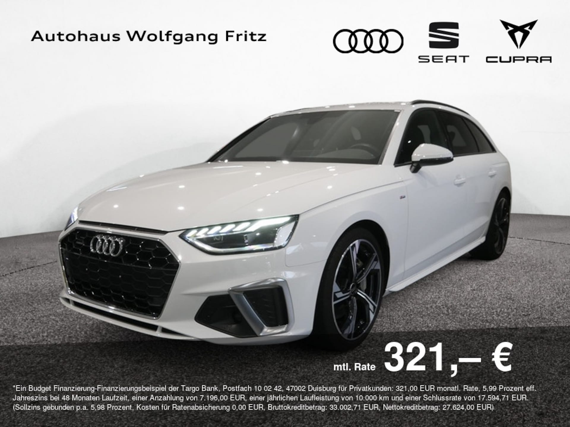 Audi A4 Avant S line