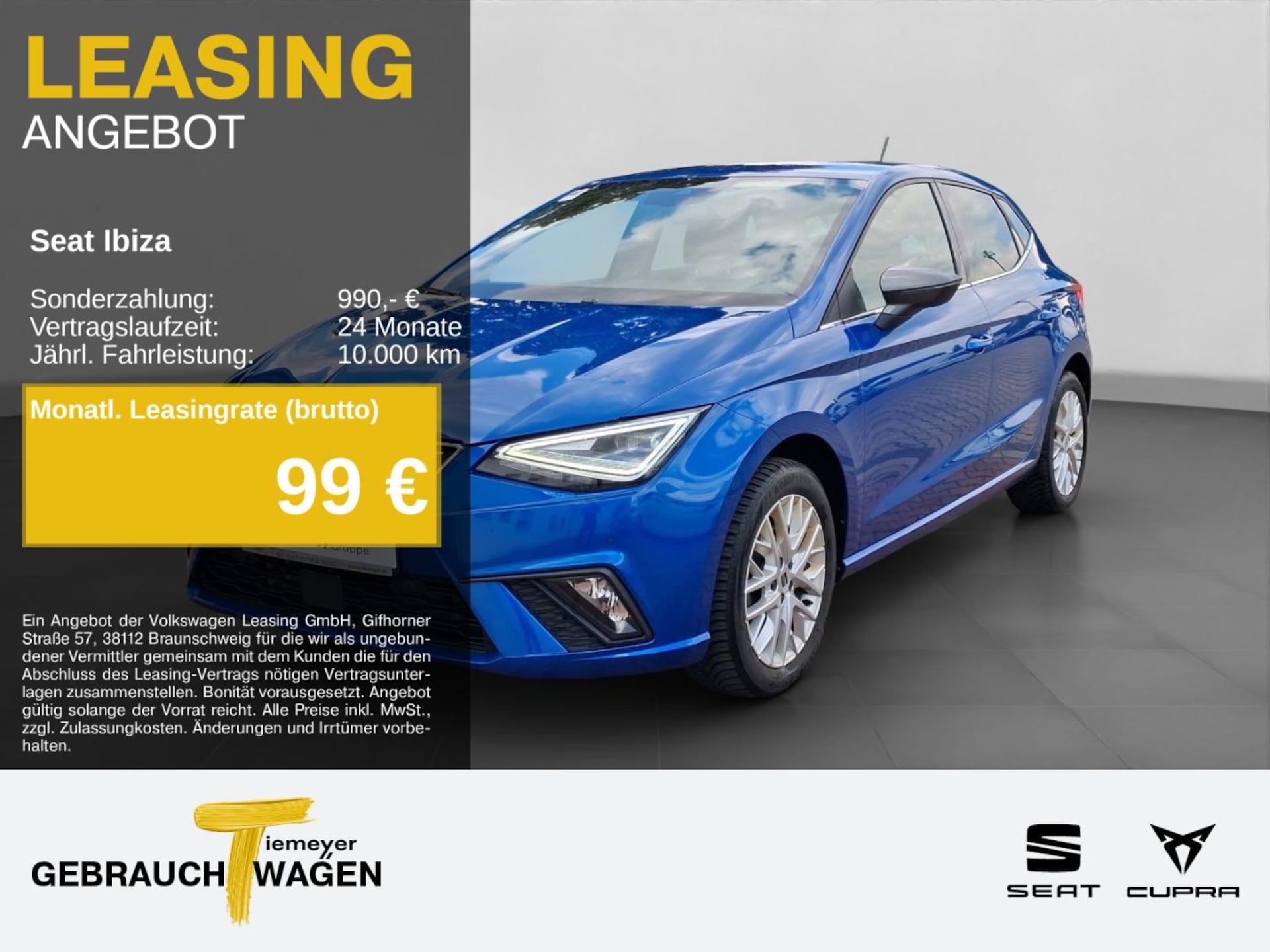 Seat Ibiza 2026 — Ibiza 1.0 TSI XCELLENCE NAVI KAMERA FULL LED