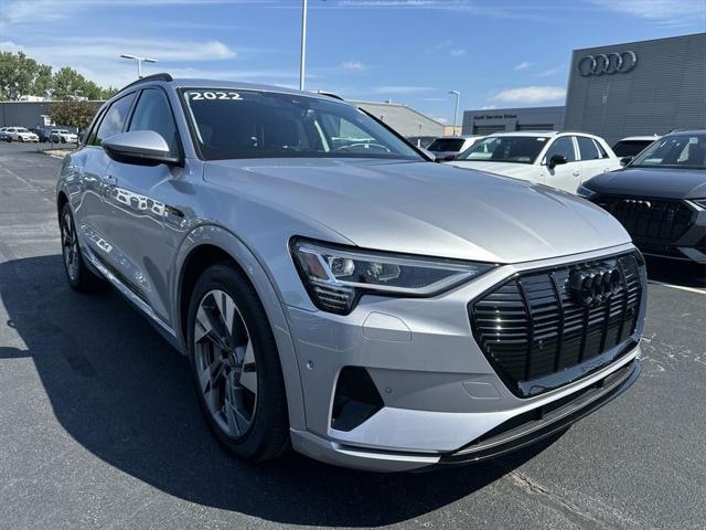 Used 2022 Audi e-tron Premium with VIN WA1AAAGE2NB046265 for sale in Wilkes-Barre, PA