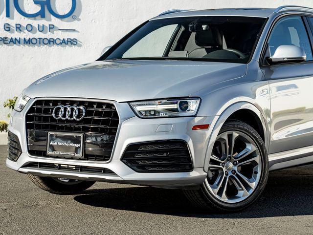 Used 2018 Audi Q3 Premium with VIN WA1BCCFS9JR031085 for sale in Rancho Mirage, CA