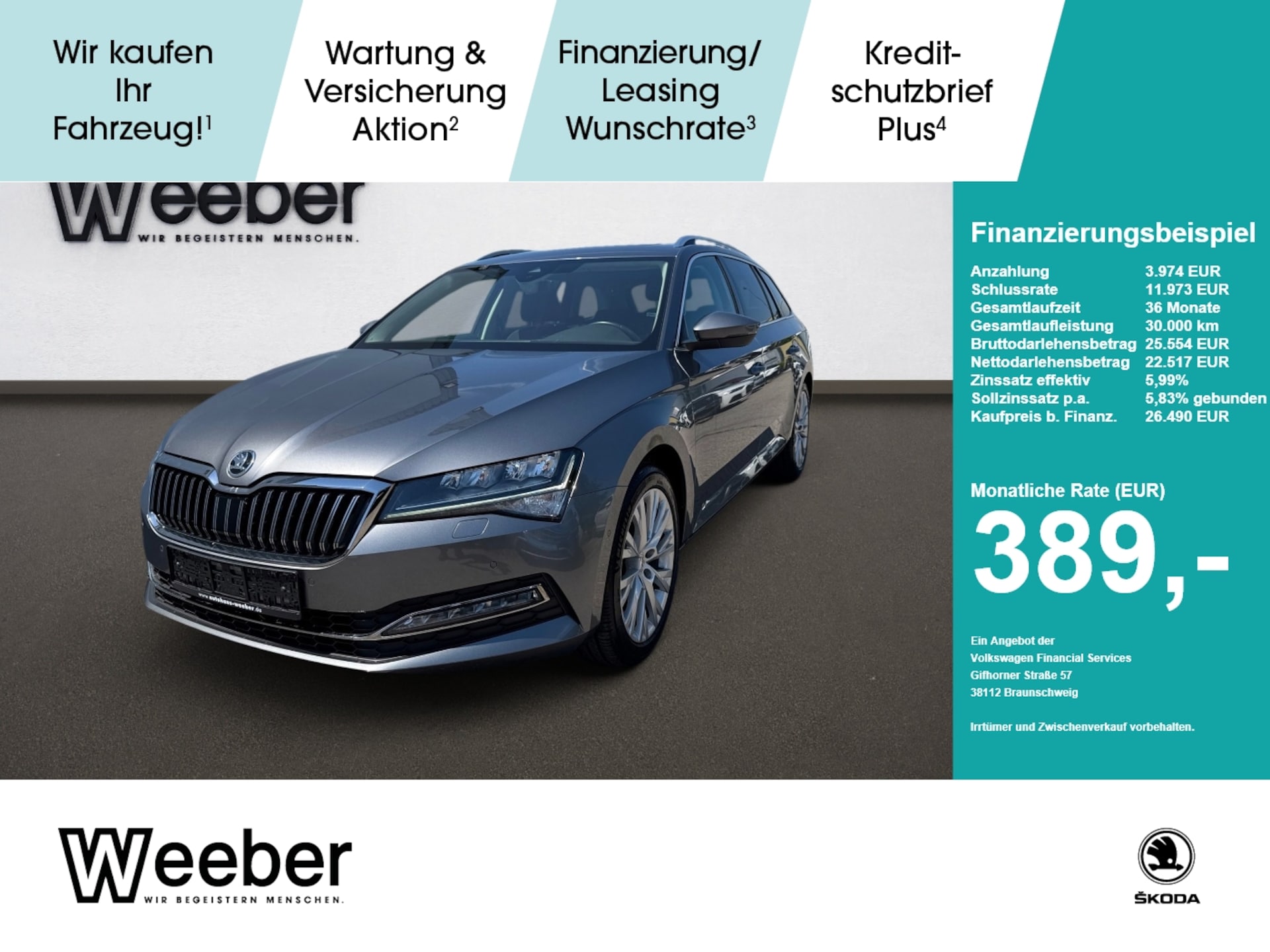 Skoda Superb Combi Style
