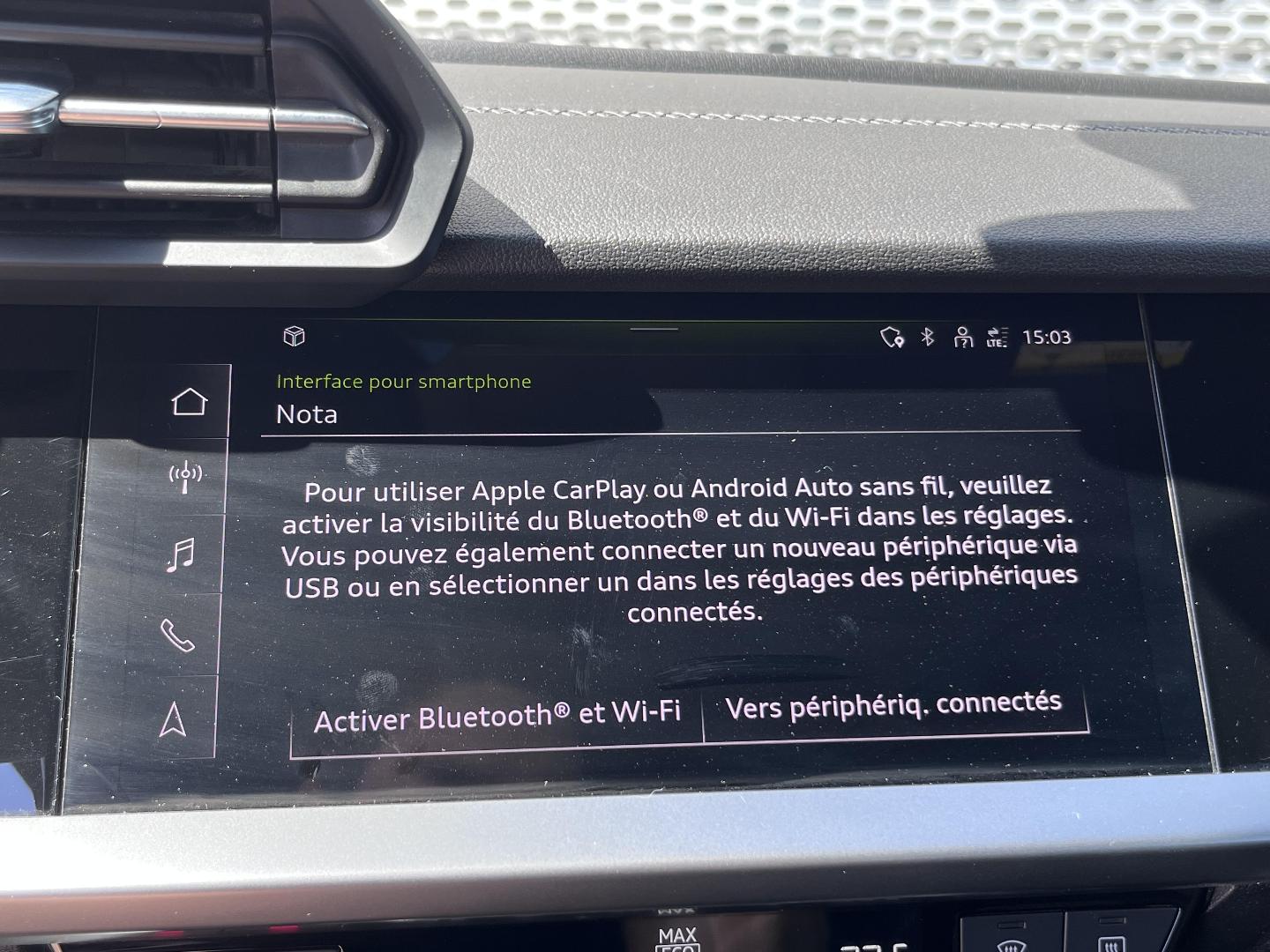 Image about Audi A3 Sportback S line 35 TDI 110 kW (150 ch) S tronic