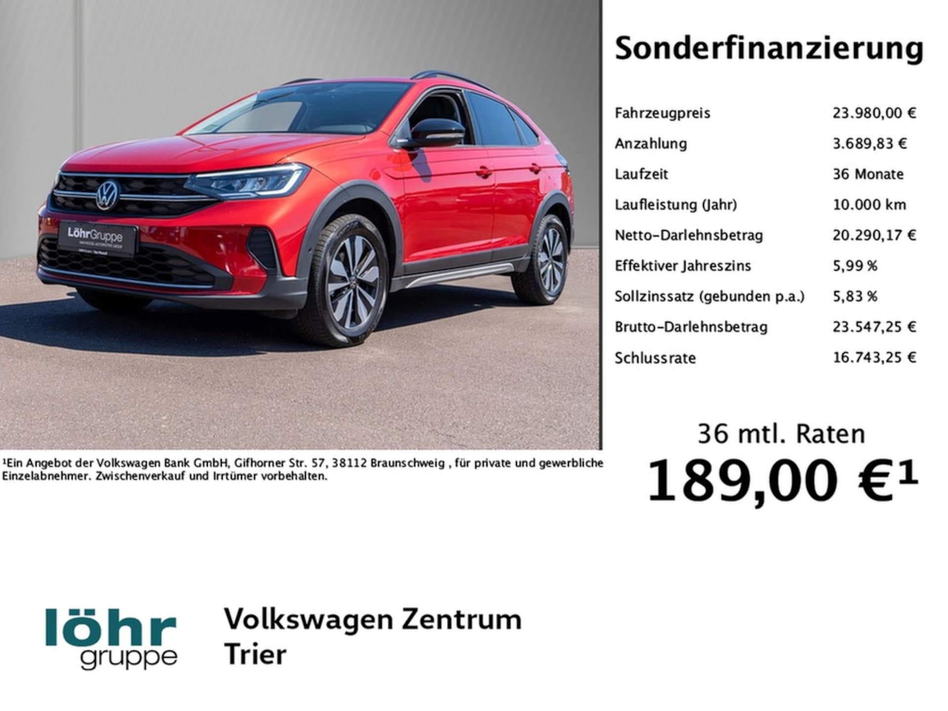 Volkswagen Taigo Goal