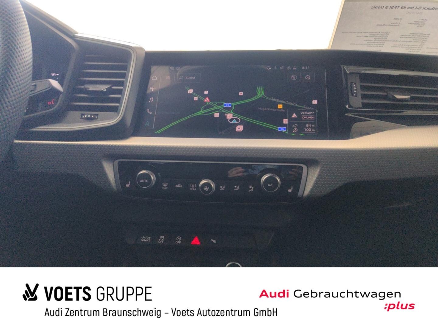 Bild über Audi A1 Sportback S line 40 TFSI S tronic - für weitere Informationen kontaktieren Sie den Audi Partner