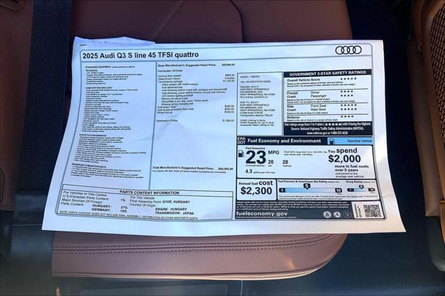 2025 Audi Q3 S Line Premium - Photo 18