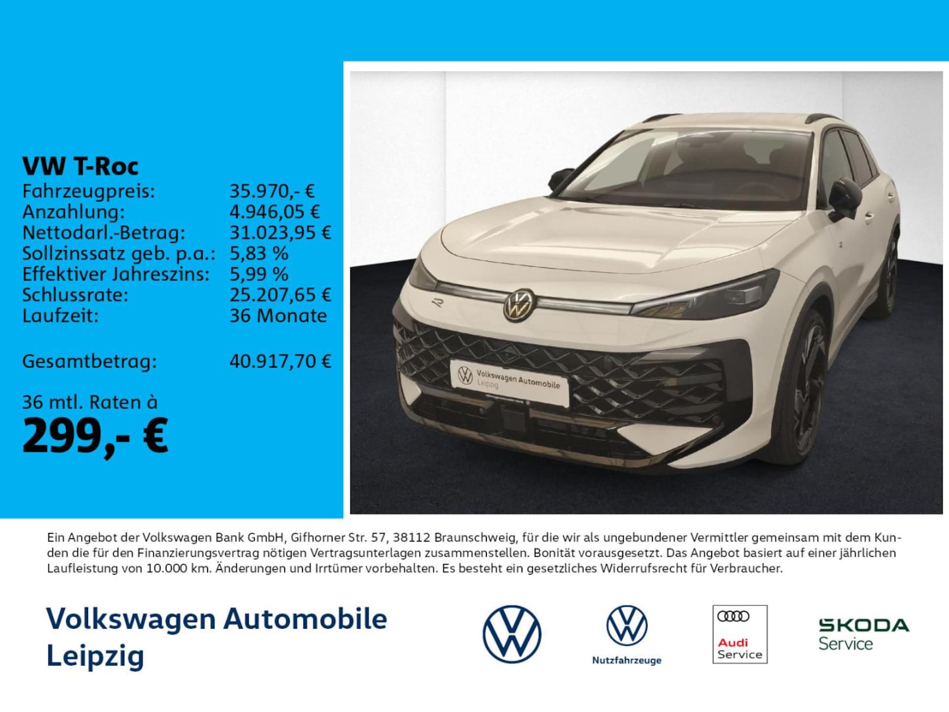 Volkswagen T-Roc R-Line