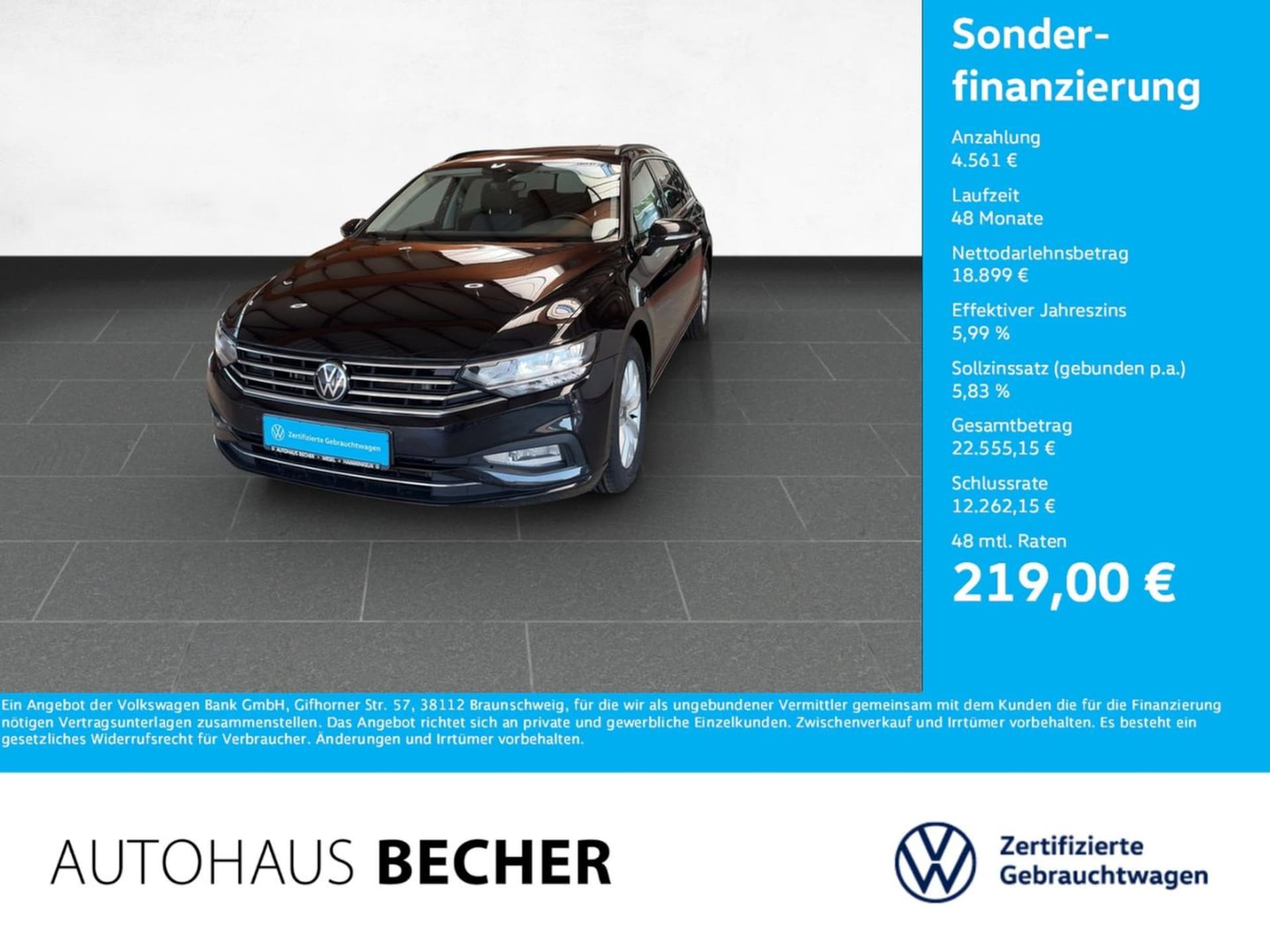 Volkswagen Passat Variant Business