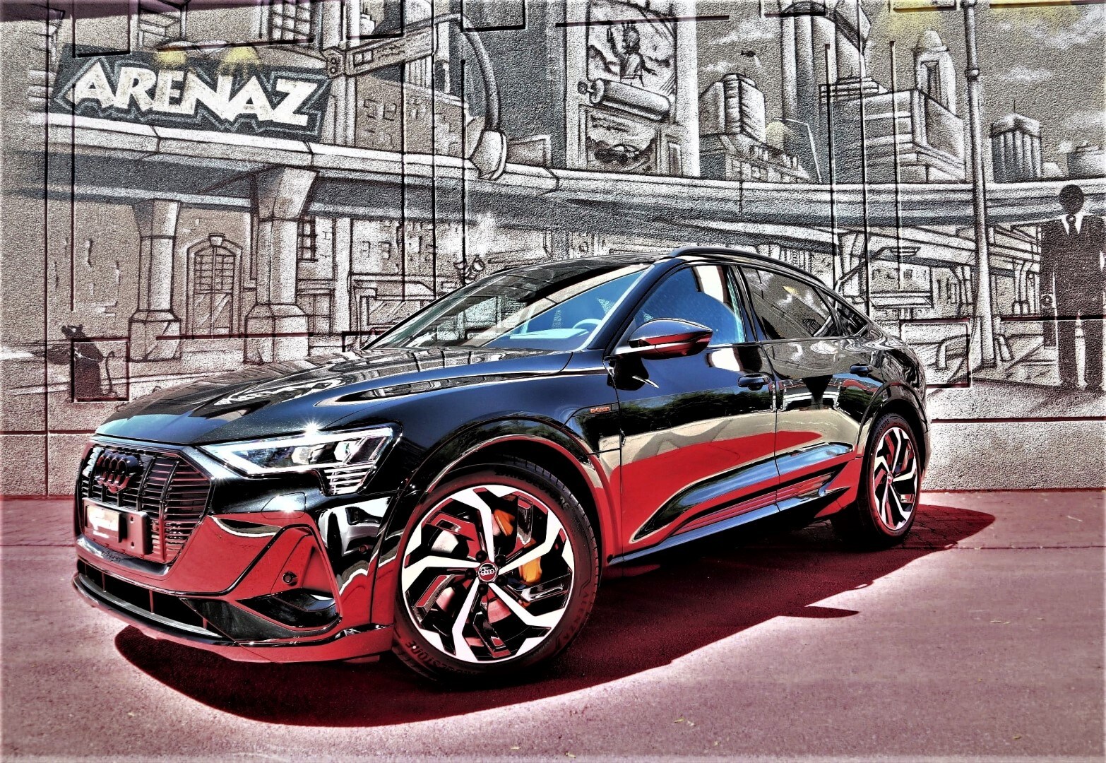 Image about Audi e-tron Sportback Black Edition S line 55 quattro 300,00 kW