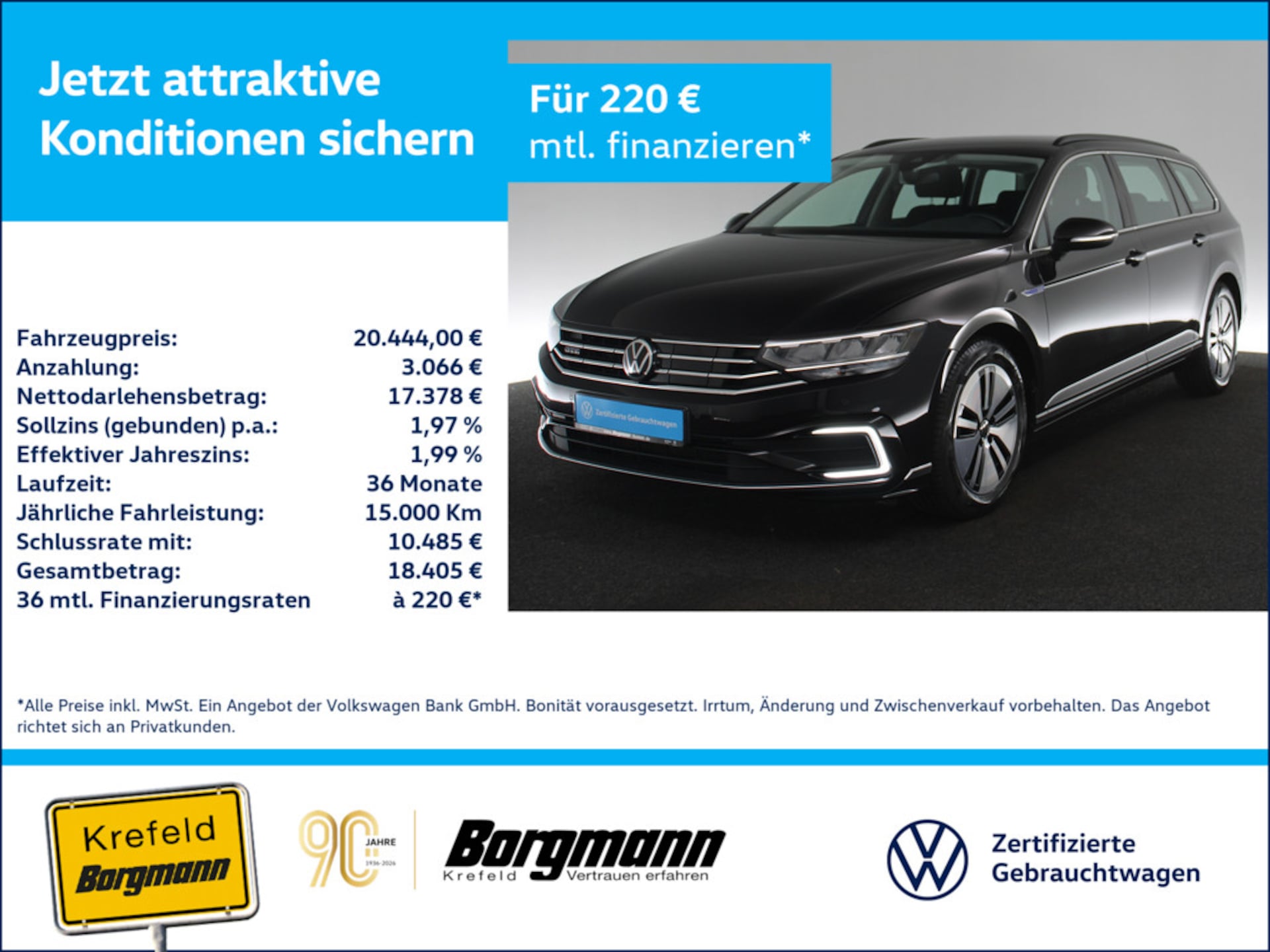 Volkswagen Passat Variant GTE