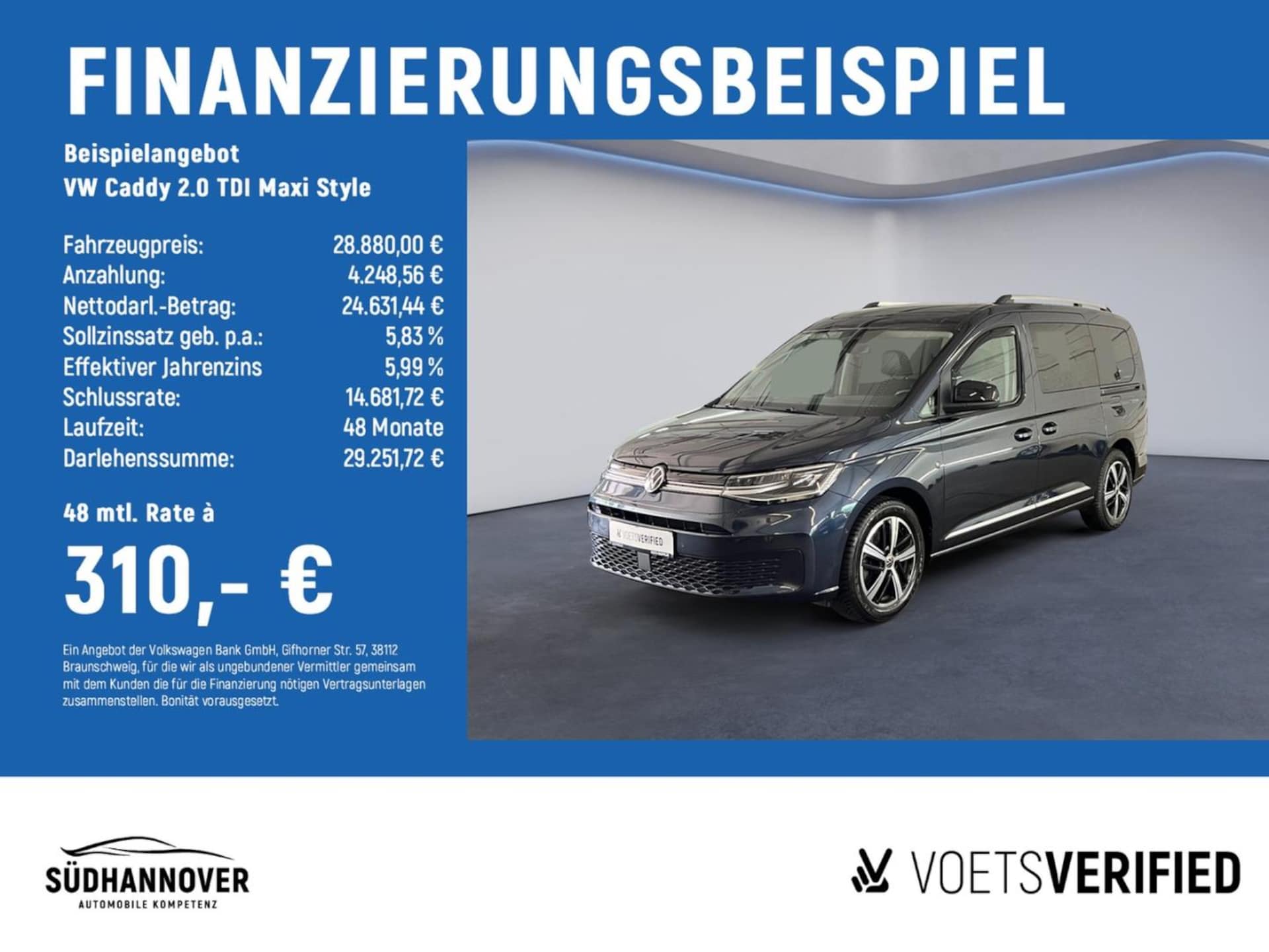 Volkswagen Caddy Maxi Style