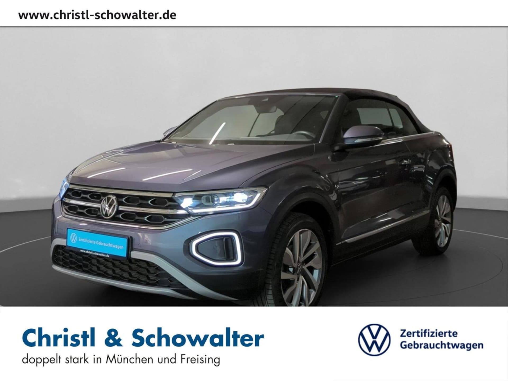 Volkswagen T-Roc Cabriolet — Volkswagen T-Roc Cabriolet Cabrio 1.5 TSI DSG Style LED NAVI KLIMA