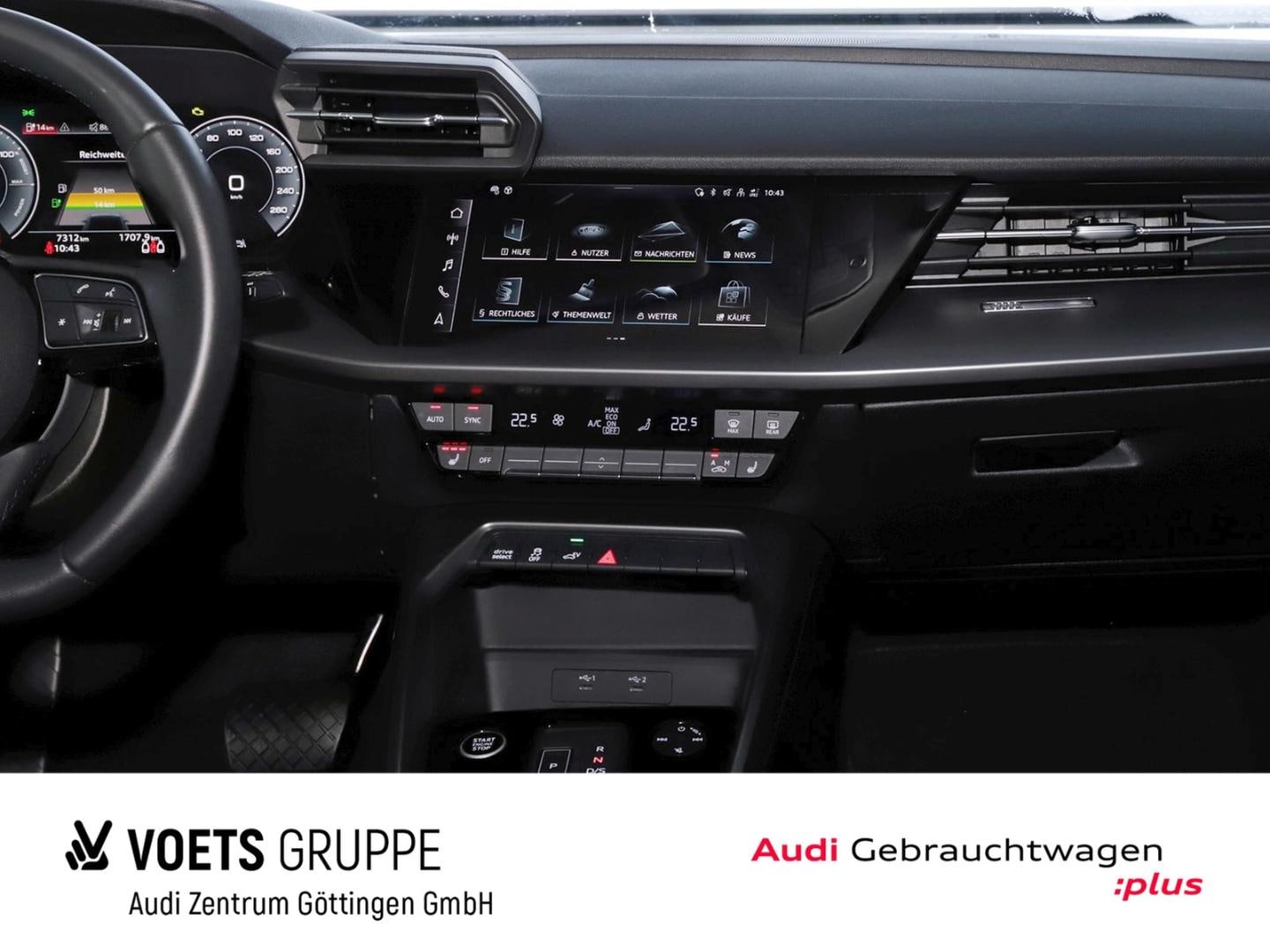 Bild über Audi A3 Sportback TFSI e advanced 40 TFSI e S tronic - für weitere Informationen kontaktieren Sie den Audi Partner