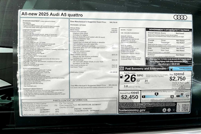 2025 Audi A5 Premium Plus - Photo 16