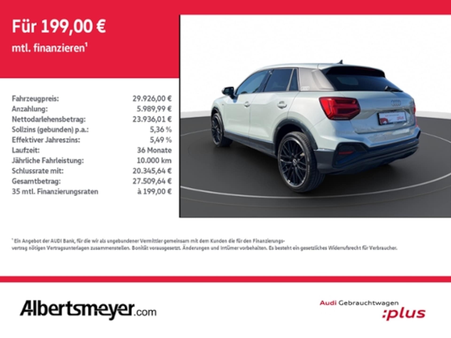 Audi Q2 S line