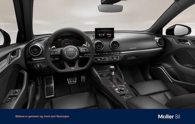 Bild som visar Audi RS 3 Sedan RS 3 Sedan 400 hk S tronic - för mer information kontakta din Audi Partner