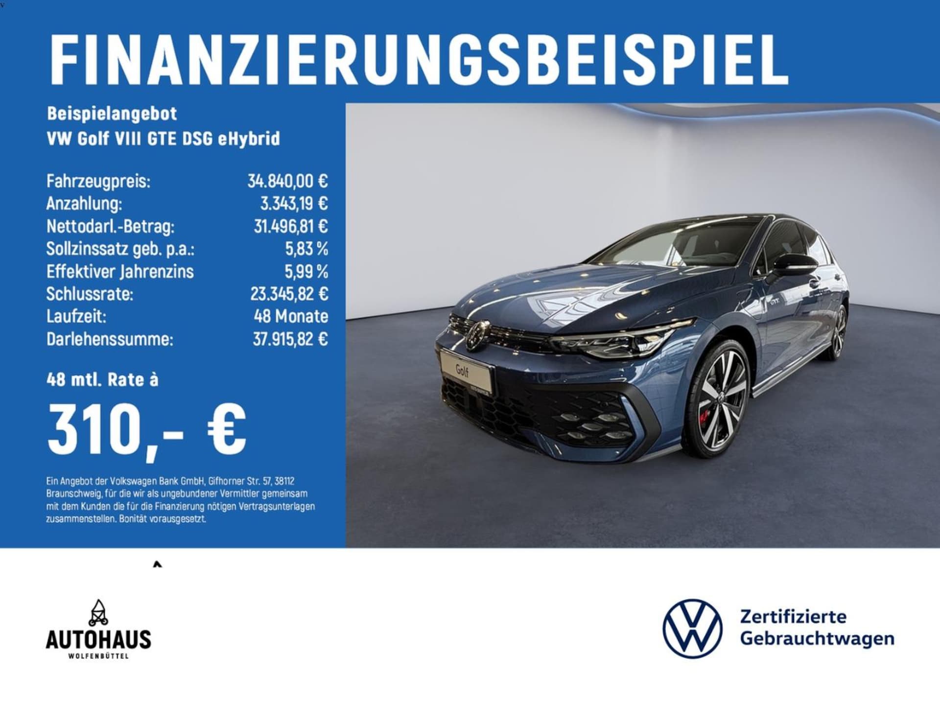 Volkswagen Golf GTE