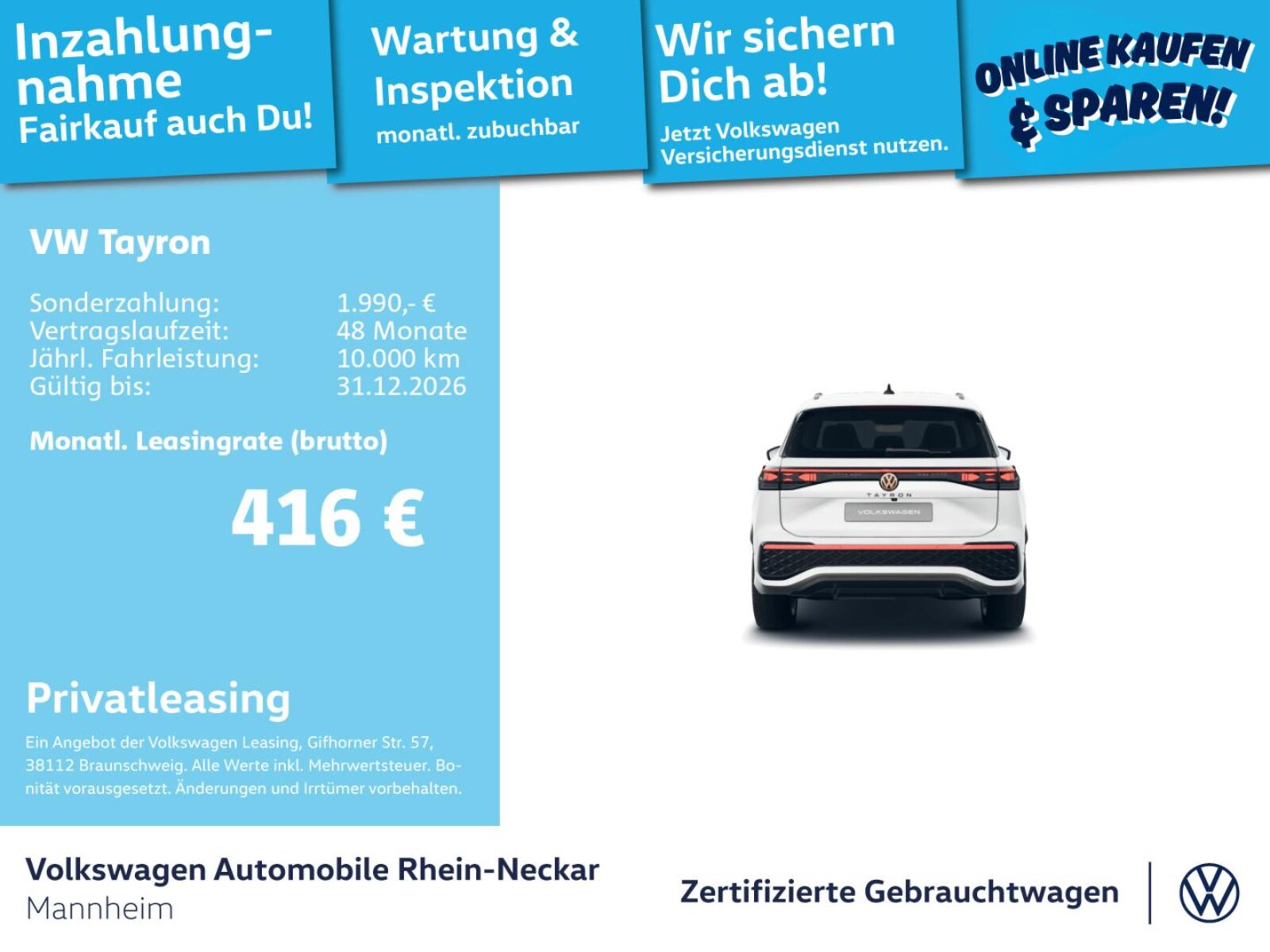 Volkswagen Tayron – Bild 2