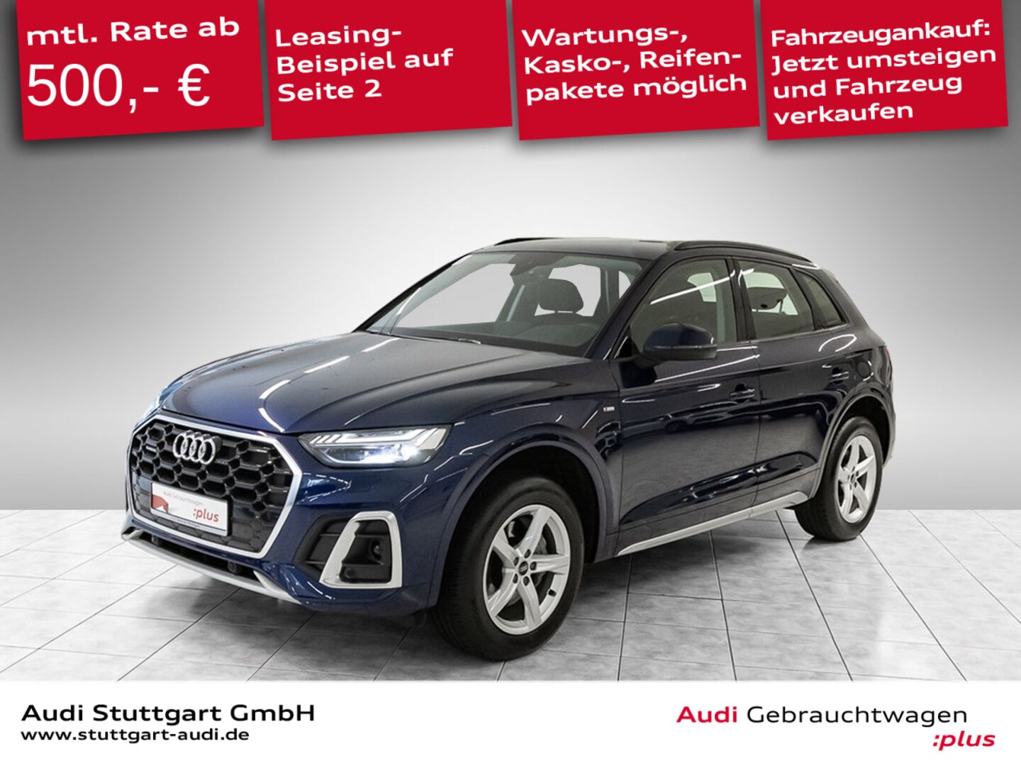 Bild über Audi Q5 40 TFSI quattro S tronic - für weitere Informationen kontaktieren Sie den Audi Partner