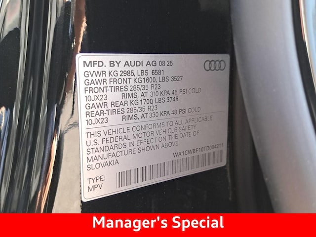 2026 Audi SQ8 Prestige - Photo 40