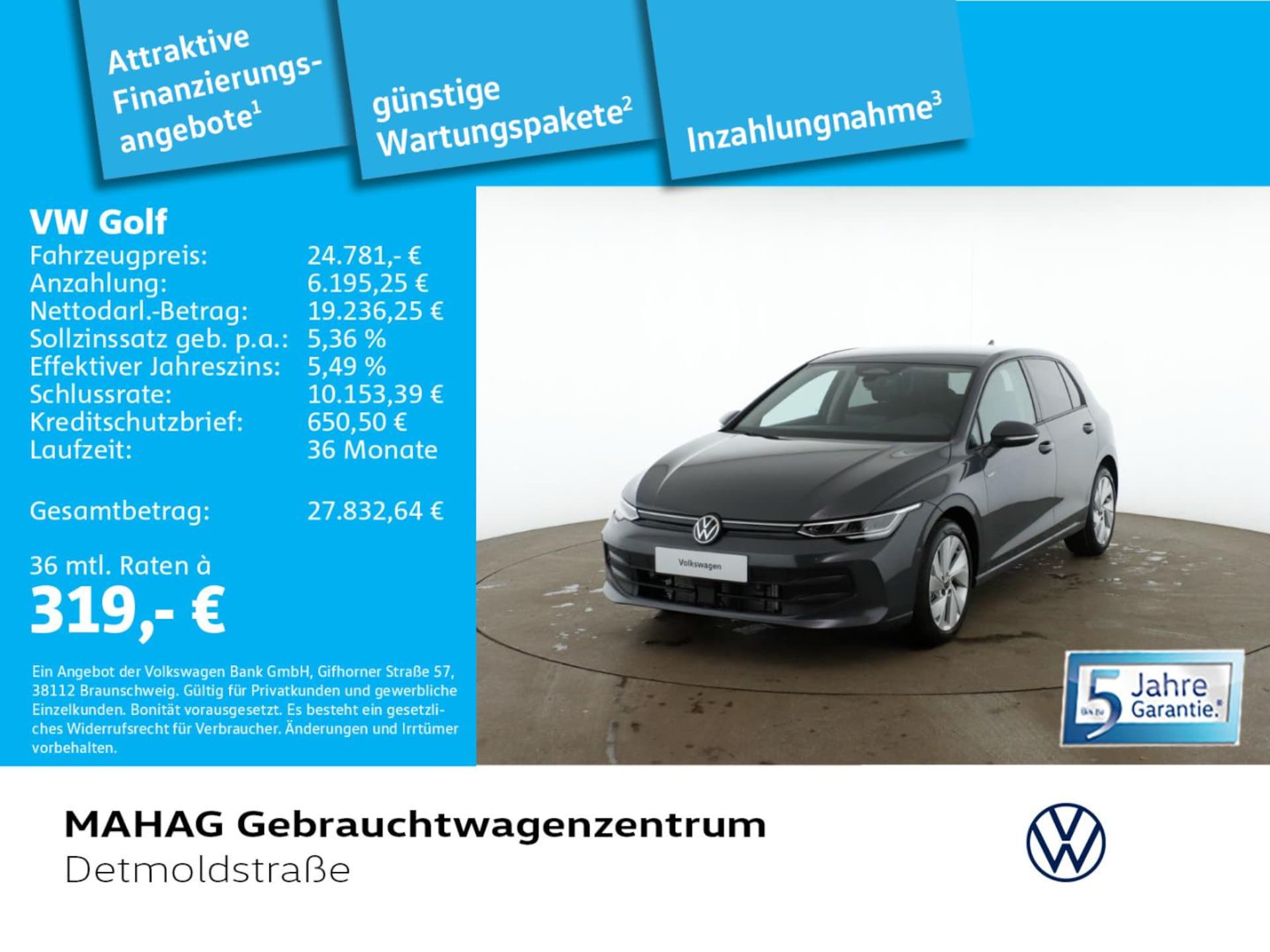 Volkswagen Golf Life