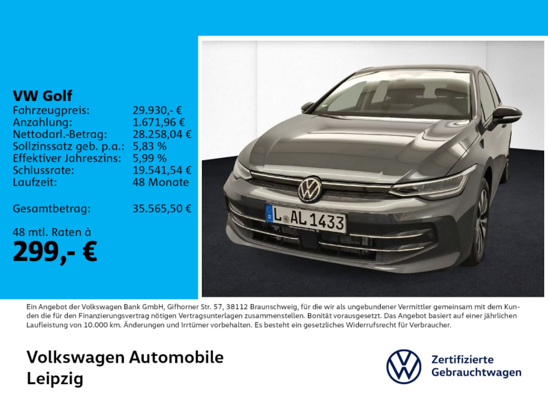 Volkswagen Golf Life
