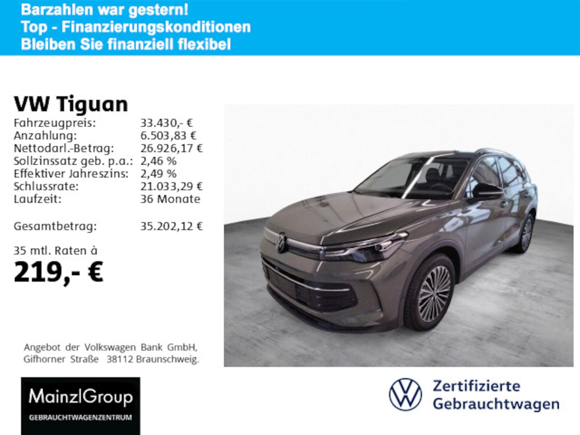 Volkswagen Tiguan ENERGY