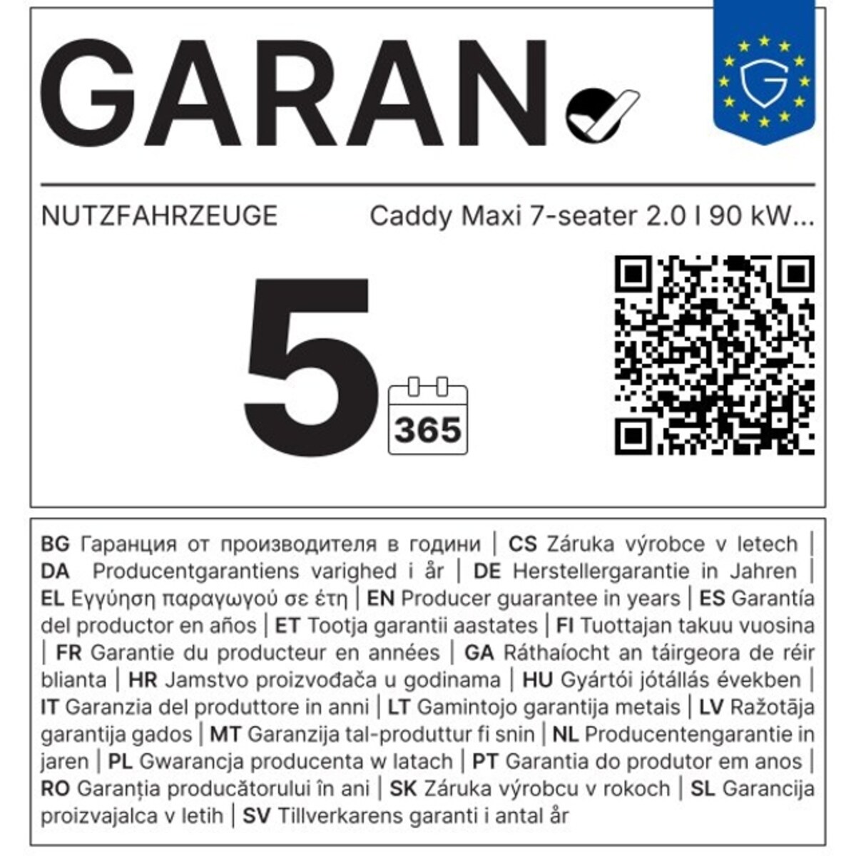 Volkswagen Caddy Maxi – Bild 3