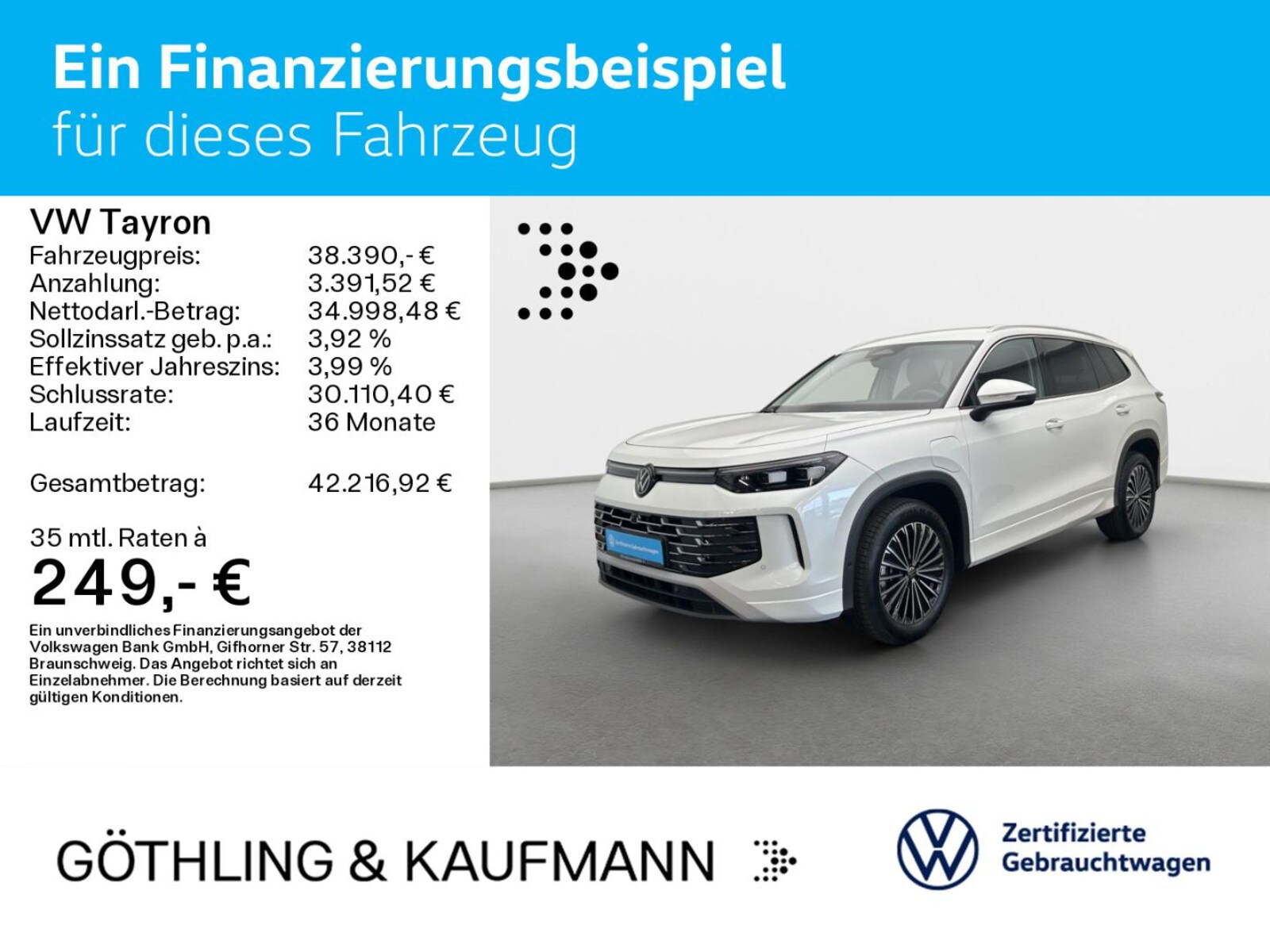 Volkswagen Tayron – Bild 2
