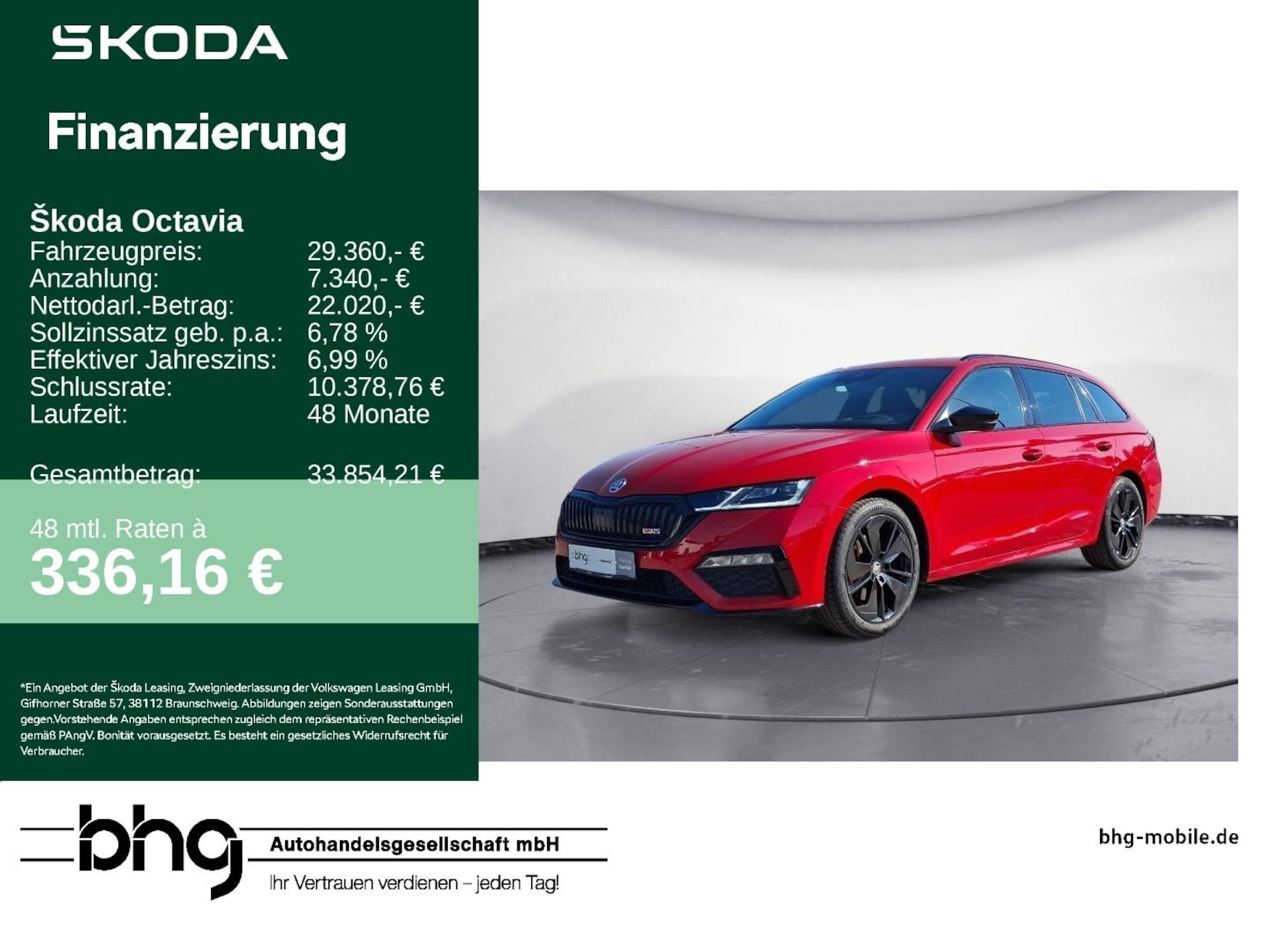 Skoda Octavia Combi RS