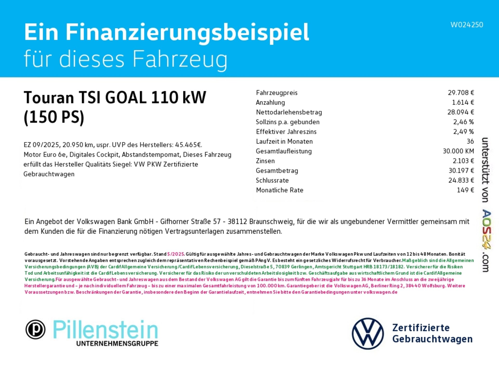 Volkswagen Touran Comfortline