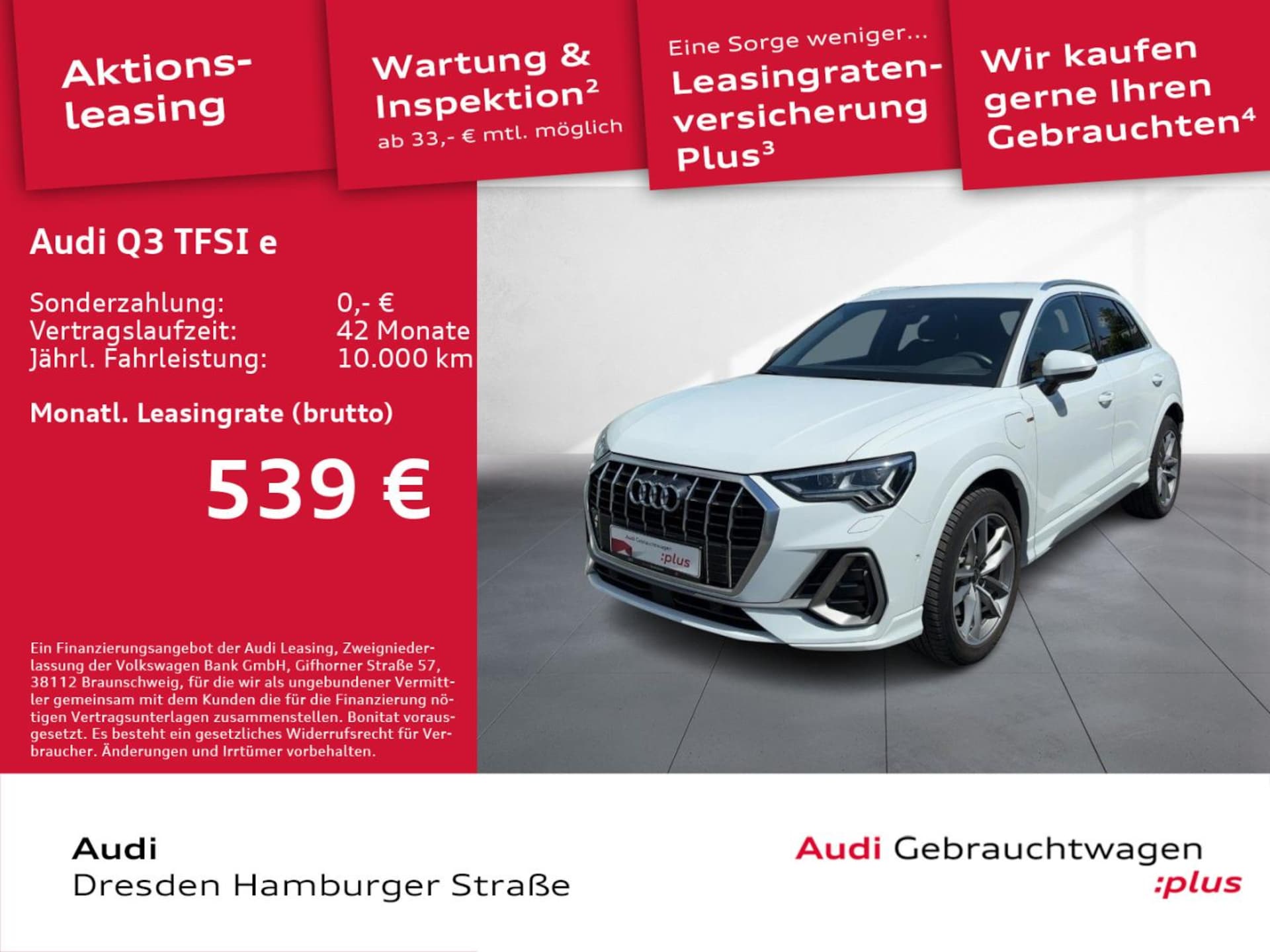 Audi Q3 TFSI e S line