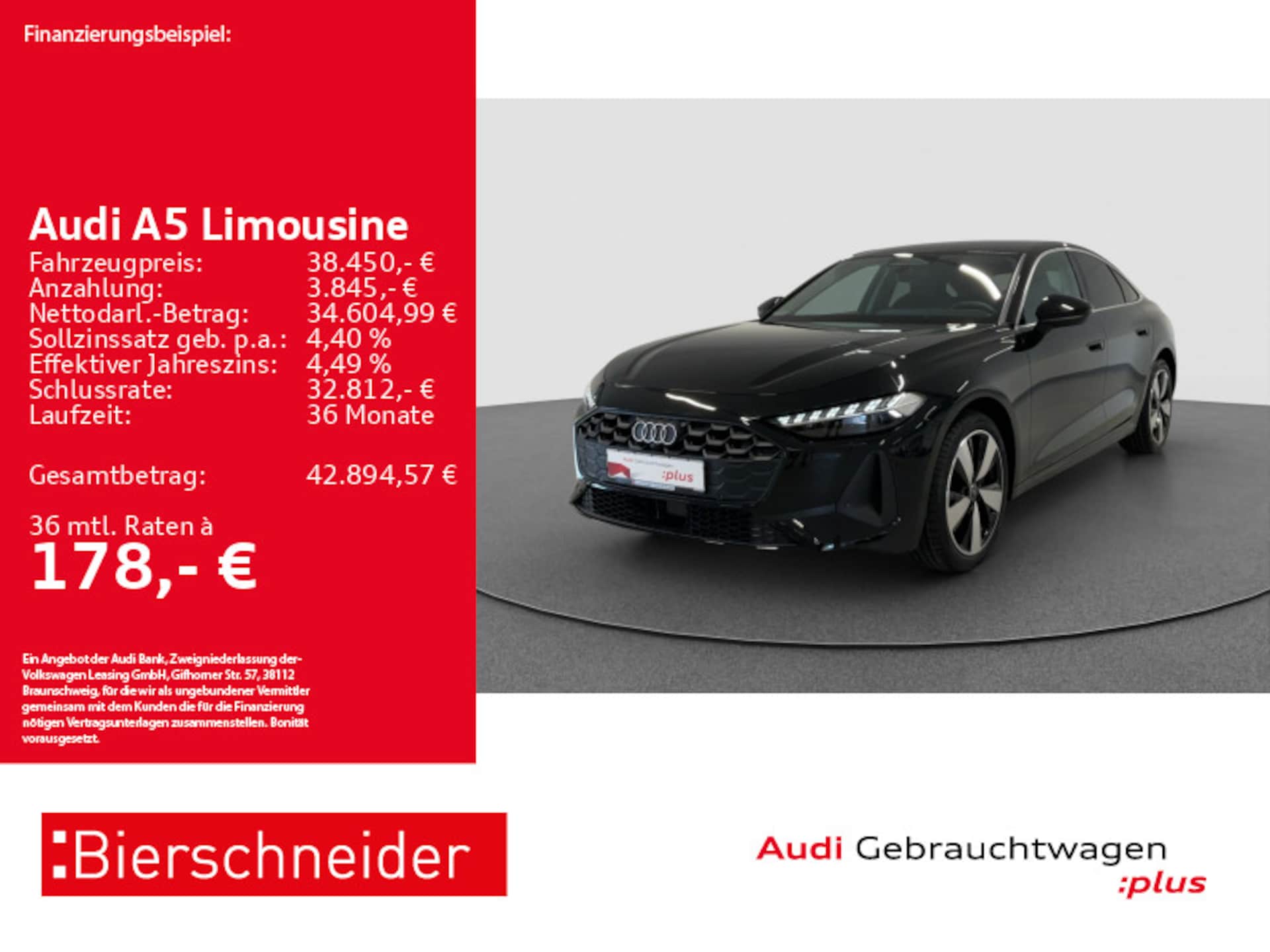Audi A5 Limousine