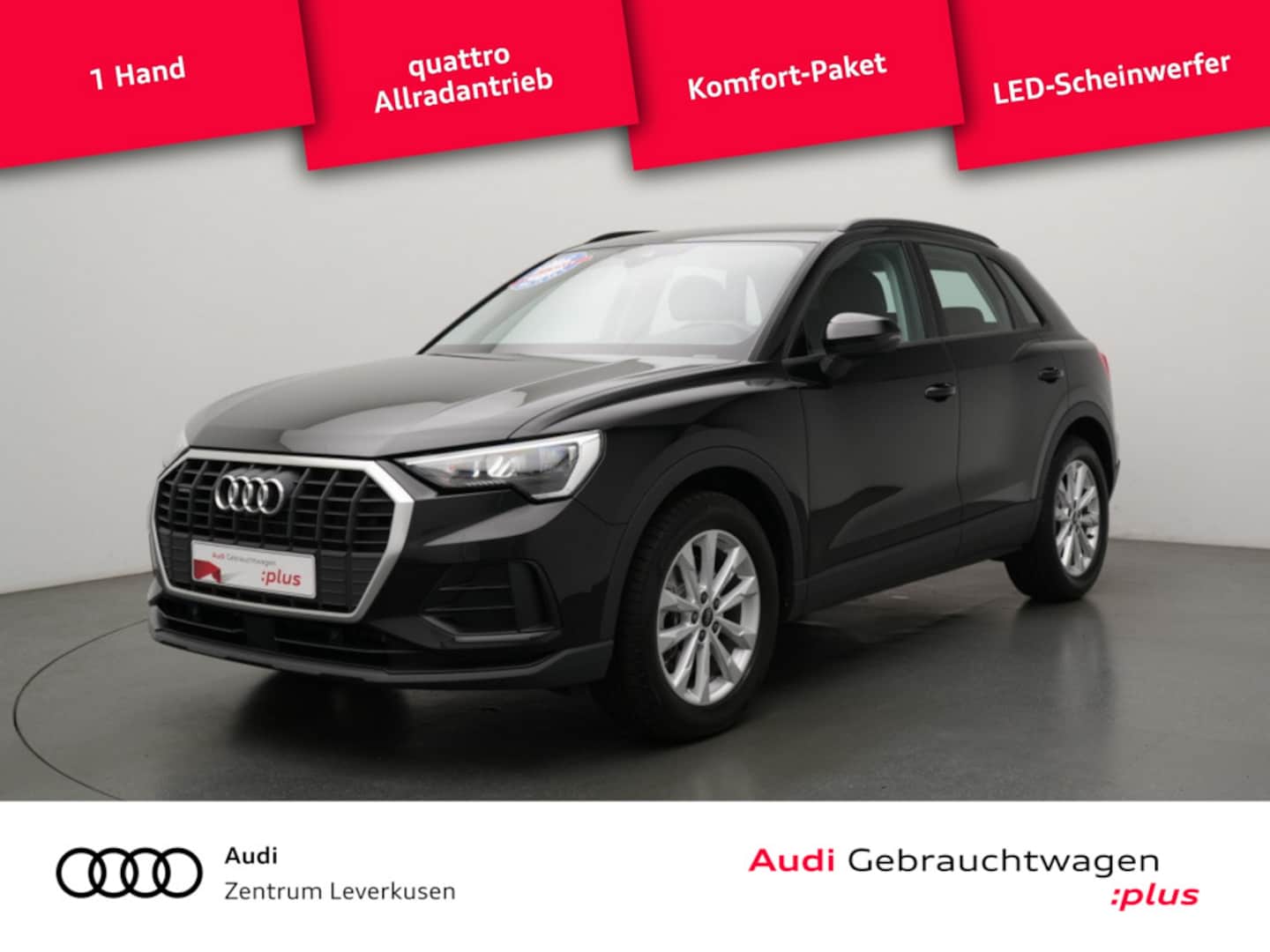 Bild über Audi Q3 40 TFSI quattro S tronic - für weitere Informationen kontaktieren Sie den Audi Partner