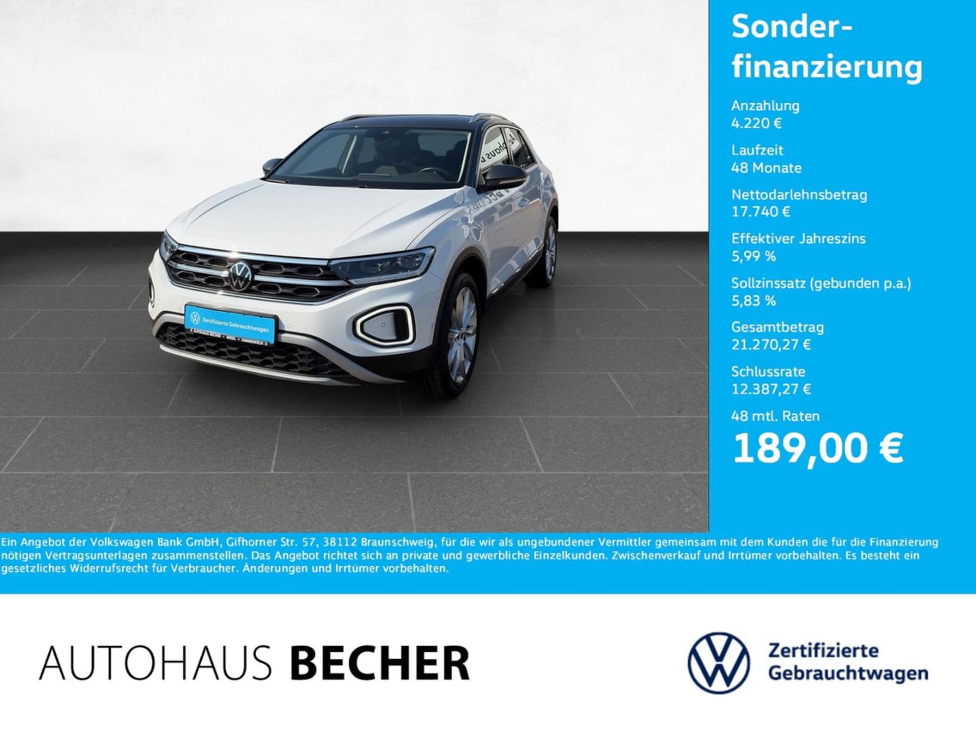 Volkswagen T-Roc Style