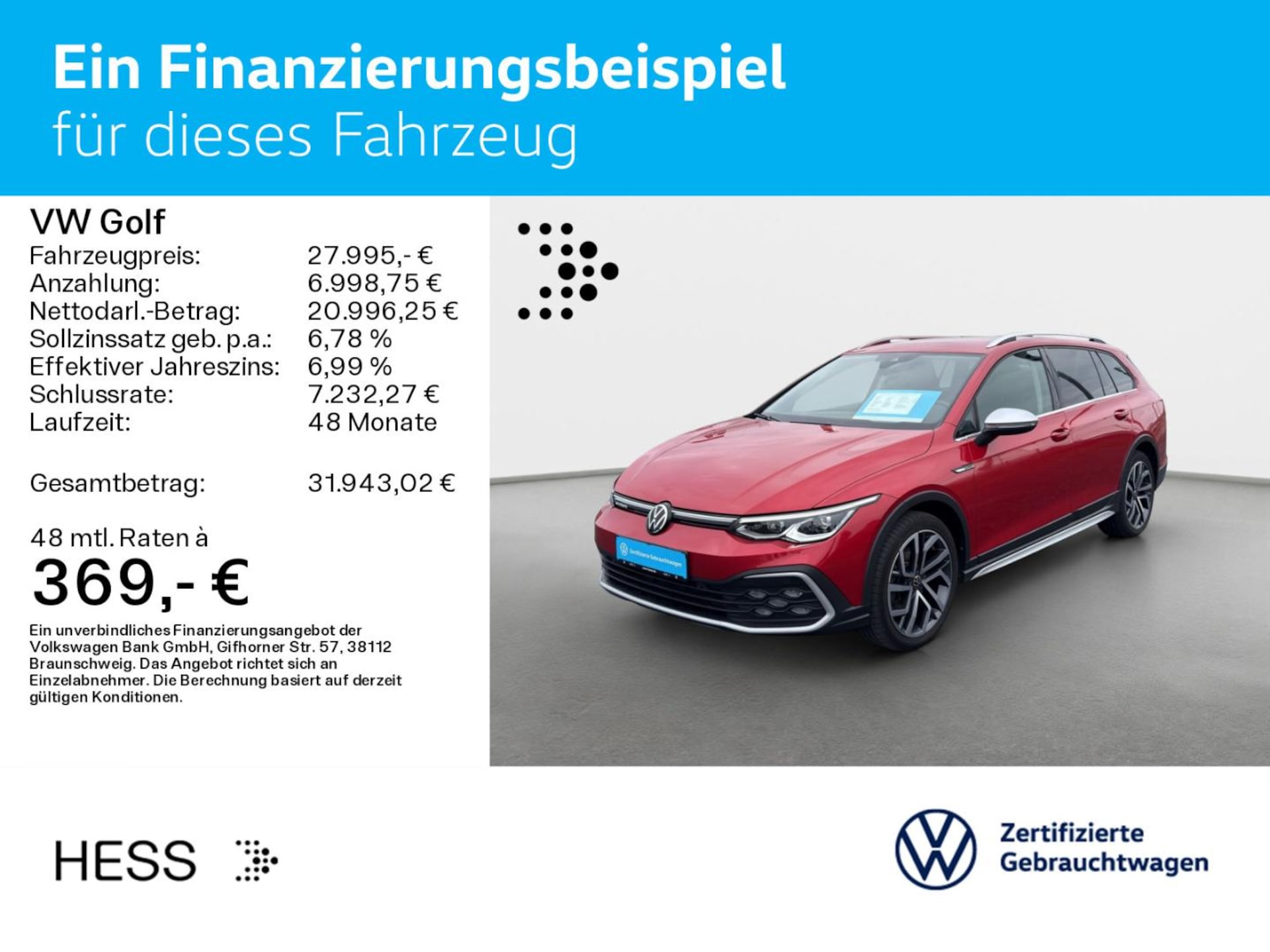 Volkswagen Golf Variant Alltrack