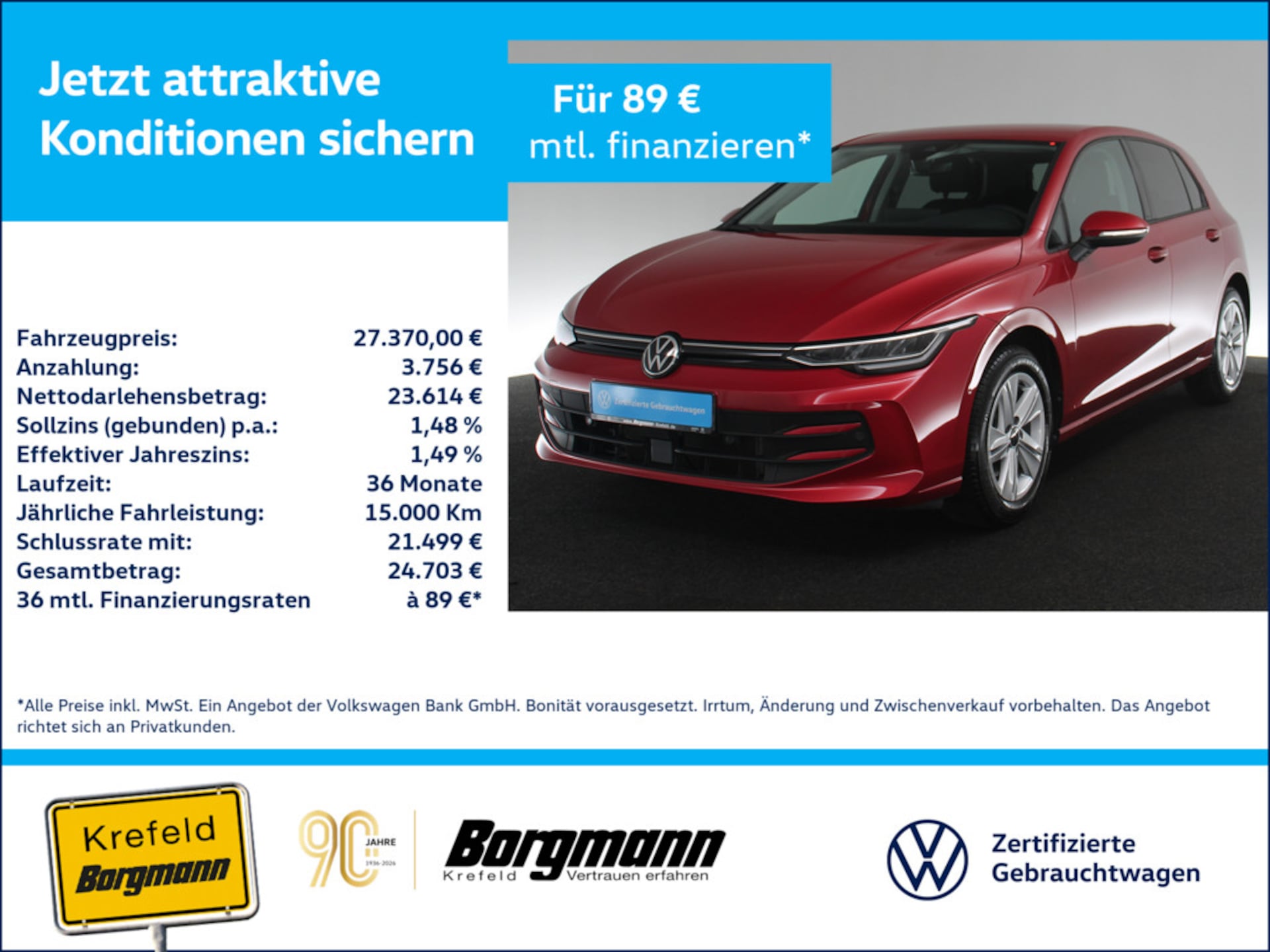Volkswagen Golf Life