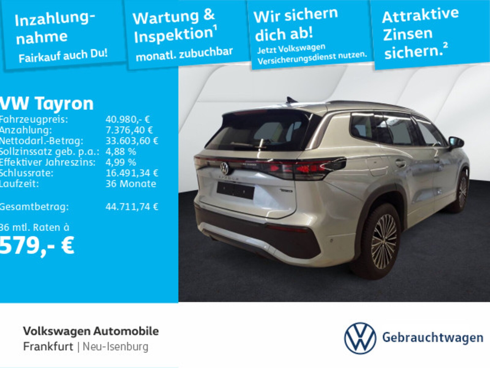 Volkswagen Tayron – Bild 2