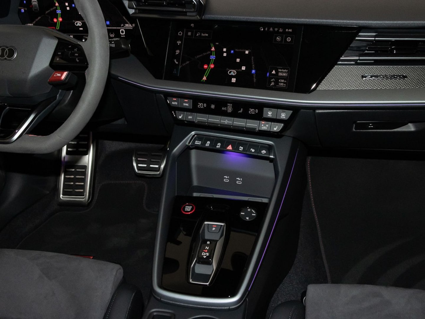 Bild über Audi RS 3 Sportback TFSI quattro 294 kW S tronic - für weitere Informationen kontaktieren Sie den Audi Partner