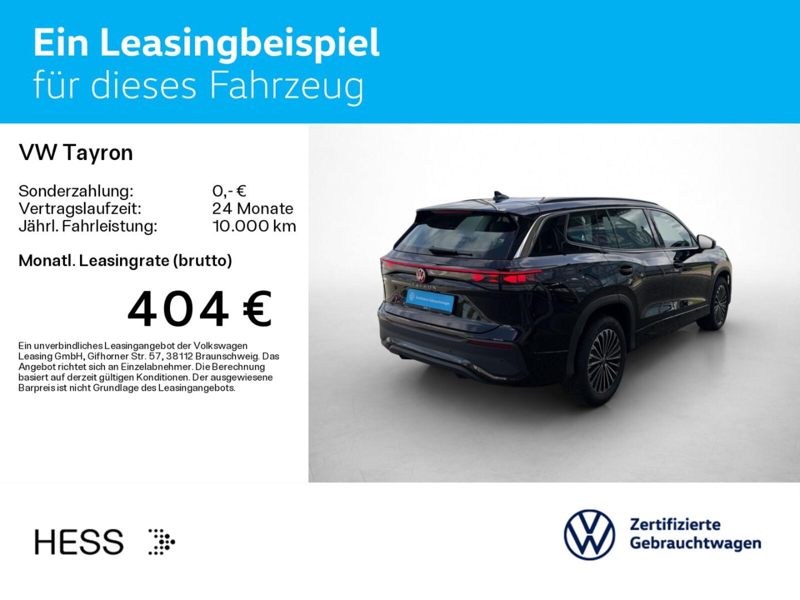 Volkswagen Tayron – Bild 3