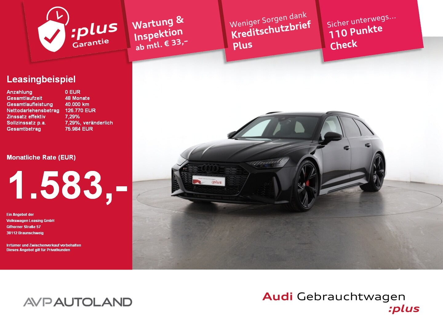 Image about Audi RS 6 Avant TFSI quattro tiptronic