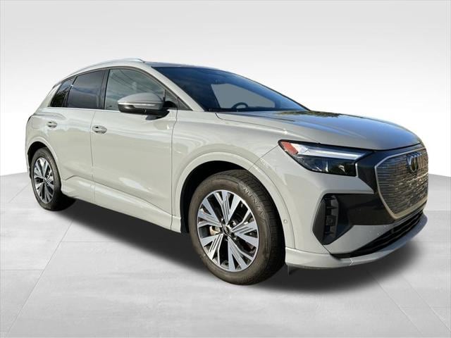 Used 2023 Audi Q4 e-tron Premium Plus with VIN WA1BCBFZ3PP026038 for sale in Lakeland, FL